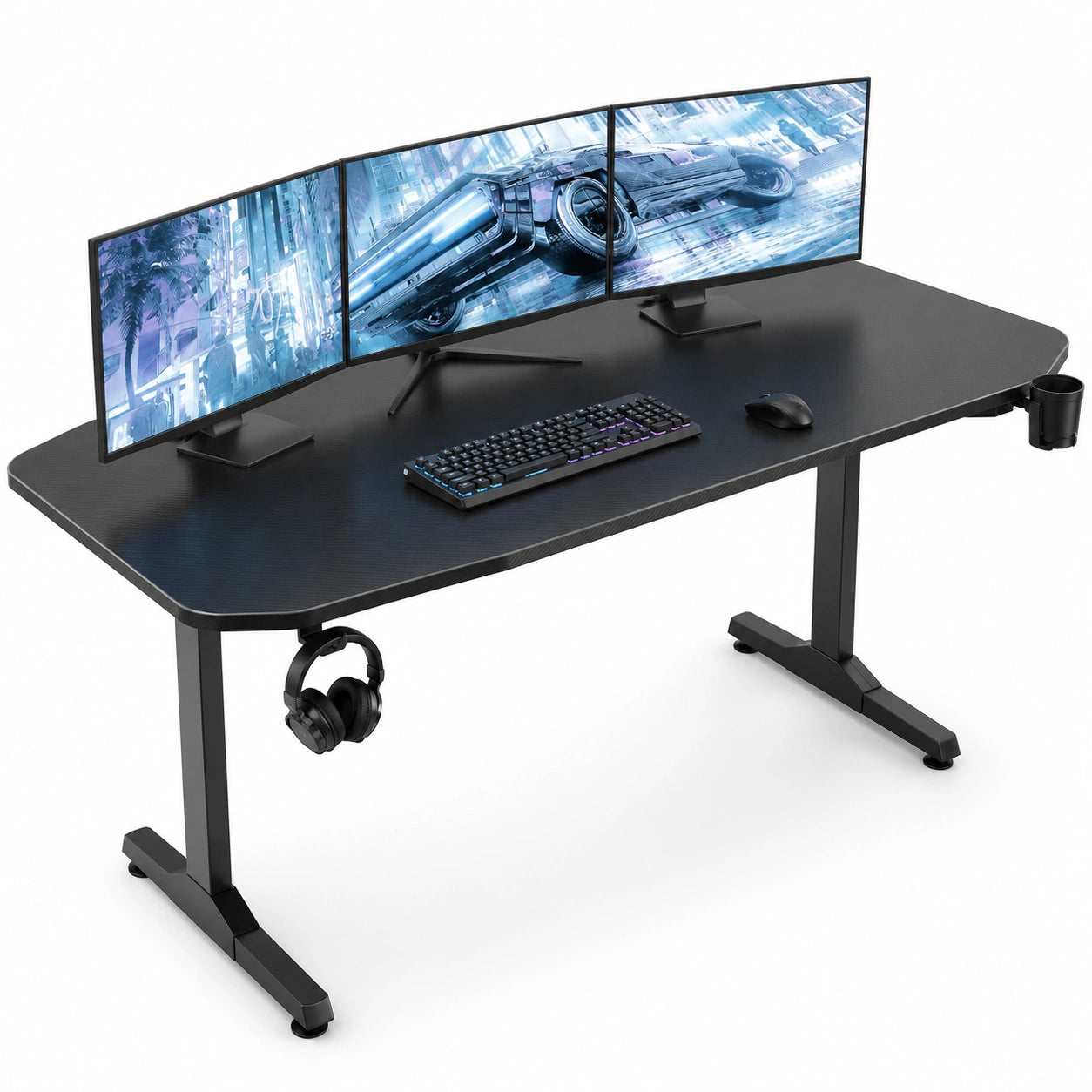 table-de-jeu-ergonomique-avec-accessoires-surface-en-fibre-de-carbone-vbklpr4043rh