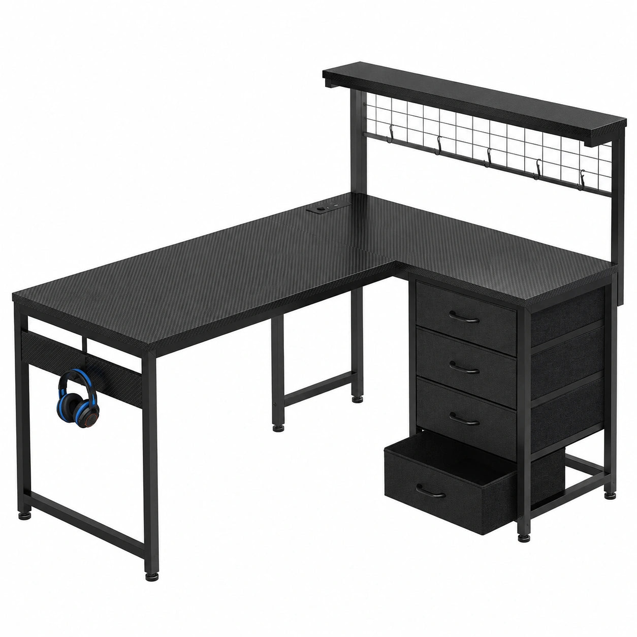 bureau-d-angle-gaming-avec-led-et-rangements-integres-edscbb4040wh